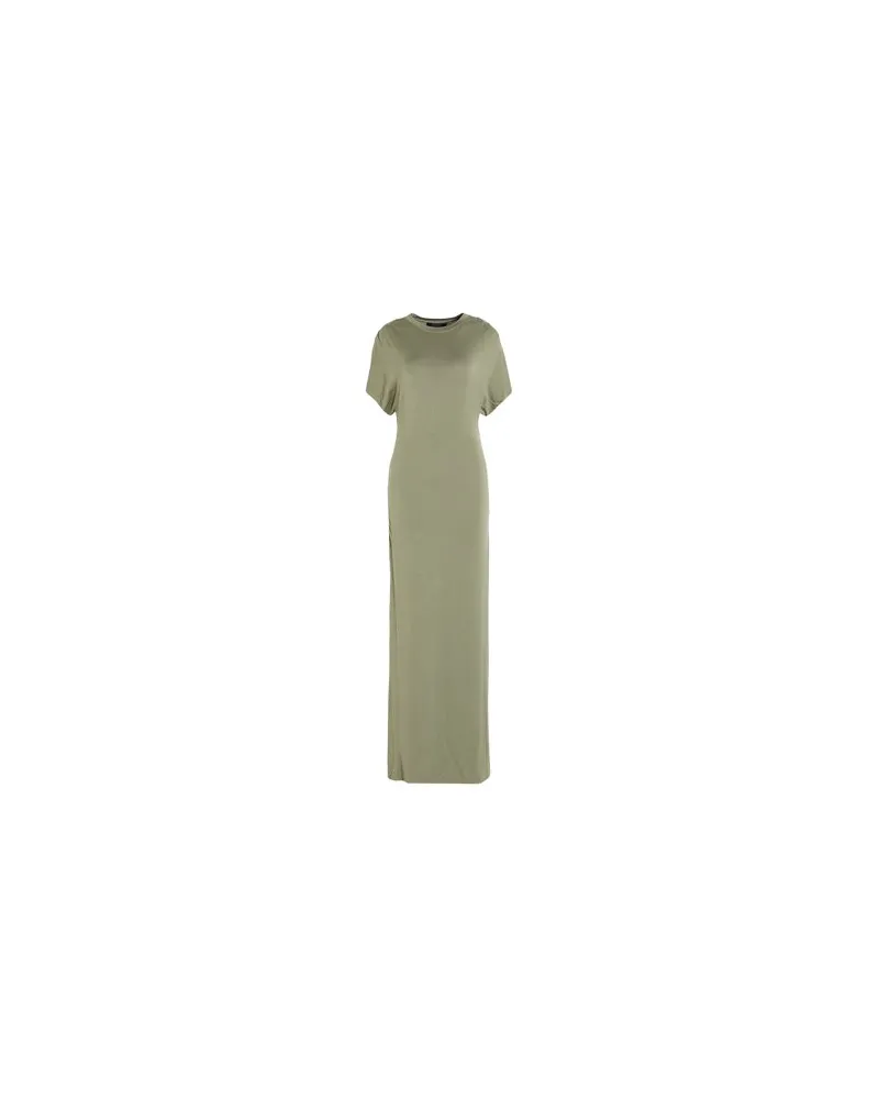 AllSaints KLEIDER - Maxi-Kleiderauf YOOX.COM Militärgrün