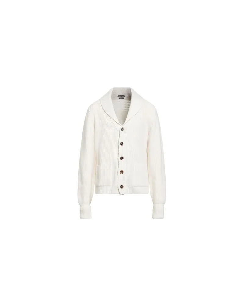 Tom Ford STRICKWAREN - Strickjackenauf YOOX.COM Elfenbein