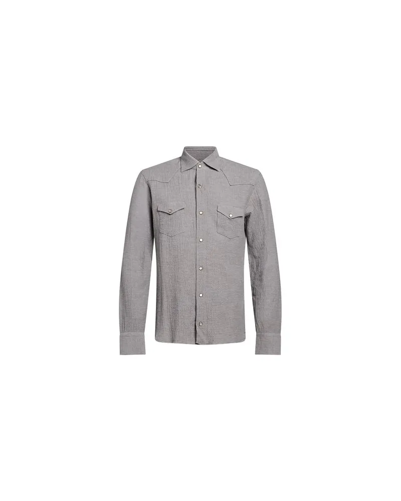 BARBA TOPS - Hemdenauf YOOX.COM Grau