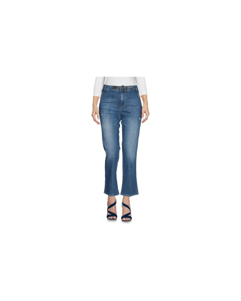 Guess HOSEN & RÖCKE - Jeanshosenauf YOOX.COM Blau