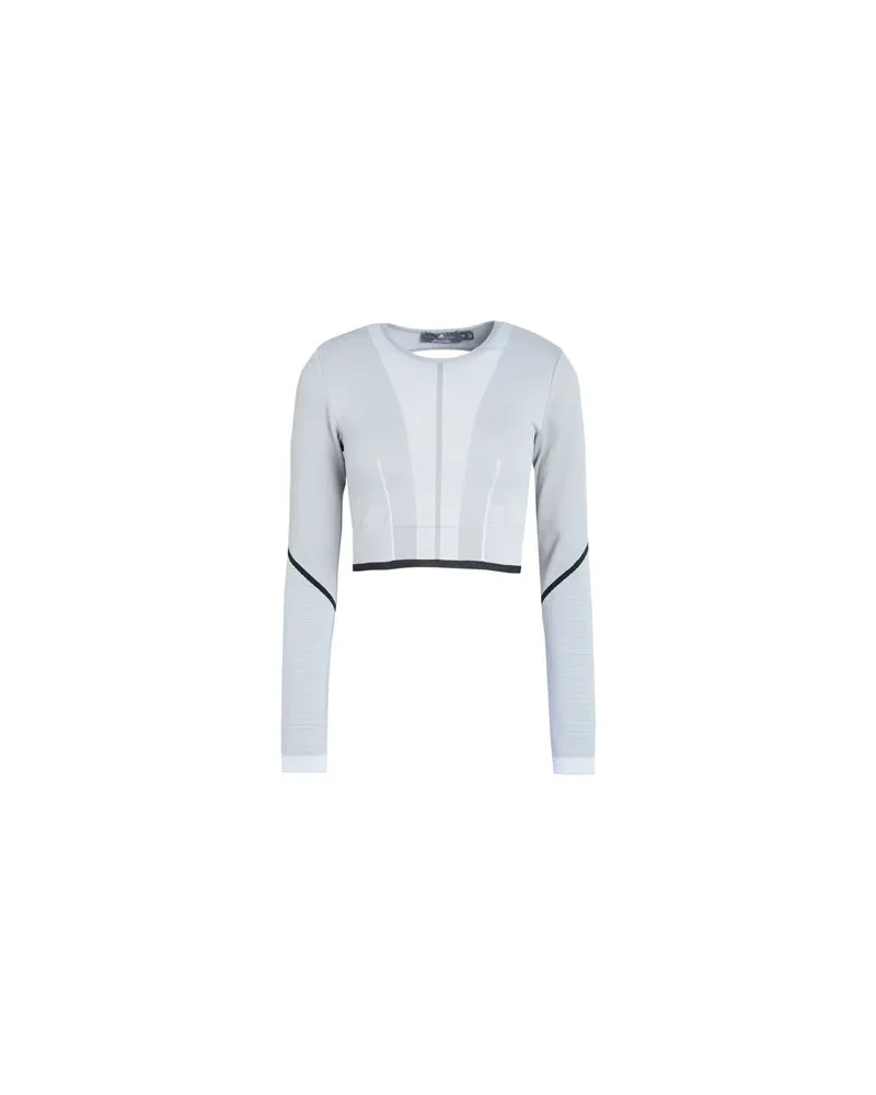 adidas TrueStrength Seamless Yoga Croptop Longsleeve  - TOPS - T-shirtsauf YOOX.COM Grau