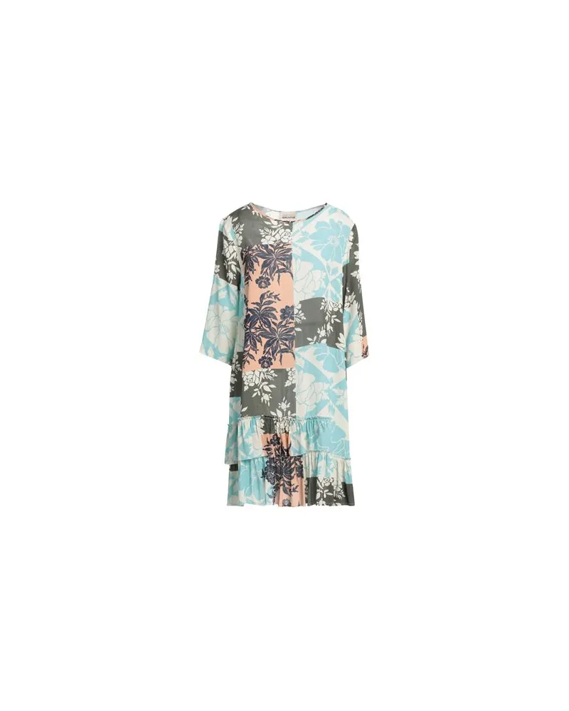 Semicouture KLEIDER - Mini-Kleiderauf YOOX.COM Himmelblau