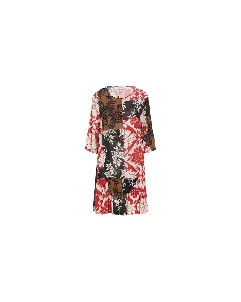 Semicouture KLEIDER - Mini-Kleiderauf YOOX.COM Braun