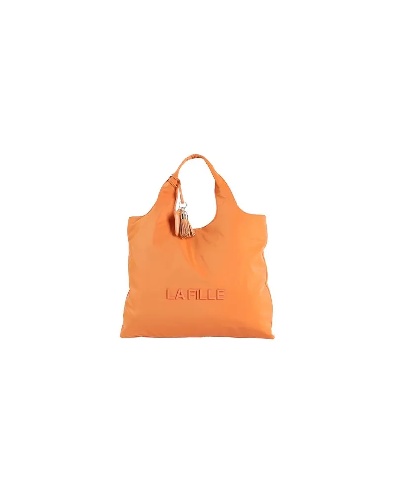LA FILLE des FLEURS TASCHEN - Schultertaschenauf YOOX.COM Orange