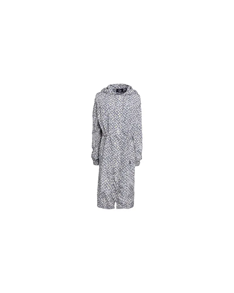 Karl Lagerfeld PRINTED ANORAK PARKA  - JACKEN & MÄNTEL - Jacken, Mäntel & Trenchcoatsauf YOOX.COM Maulwurfsgrau