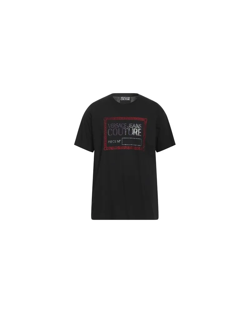 Versace Jeans TOPS - T-shirtsauf YOOX.COM Schwarz