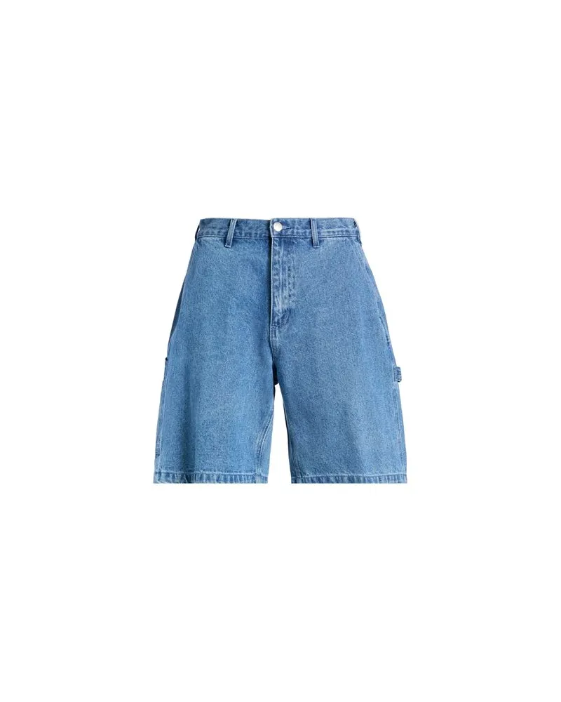 Obey HOSEN & RÖCKE - Jeansshortsauf YOOX.COM Blau