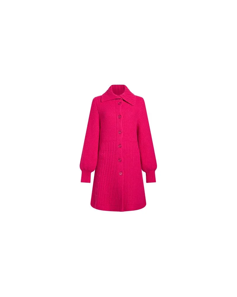 Twin-Set JACKEN & MÄNTEL - Mäntelauf YOOX.COM Fuchsia