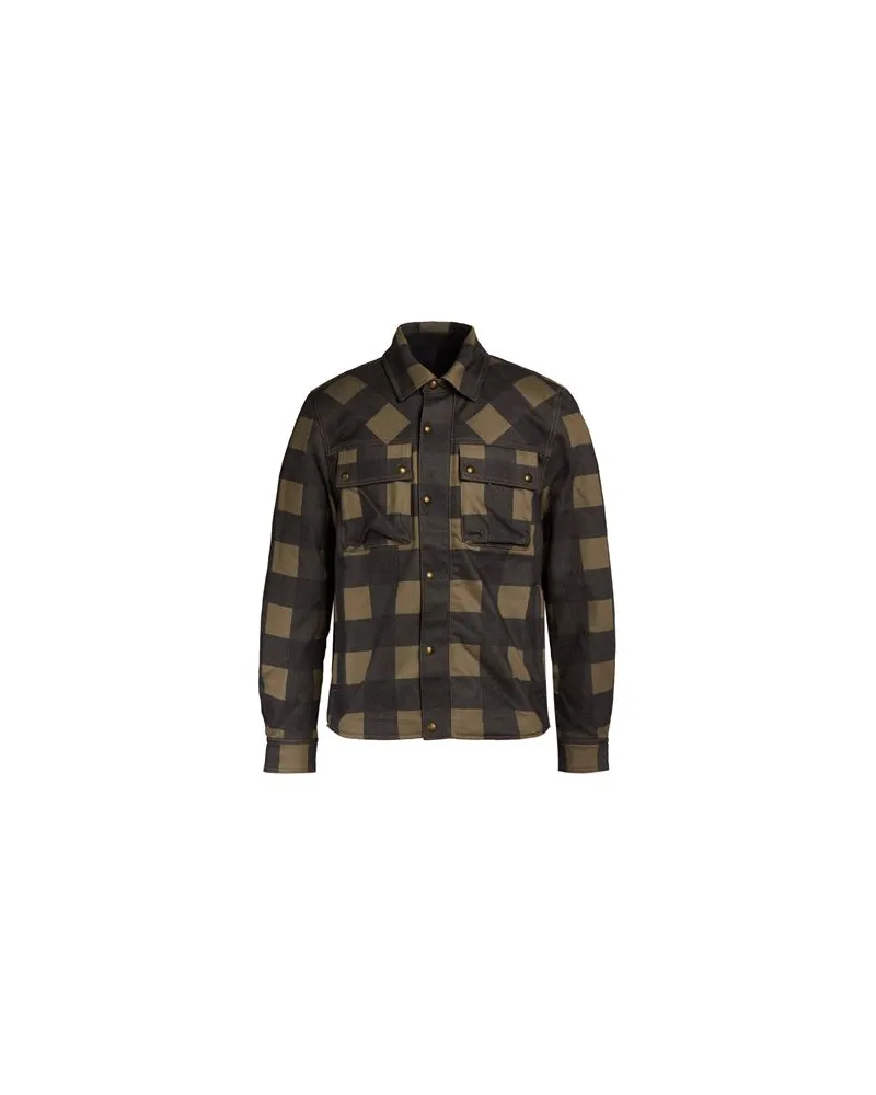 Belstaff JACKEN & MÄNTEL - Jeansjacken/Mäntelauf YOOX.COM Militärgrün