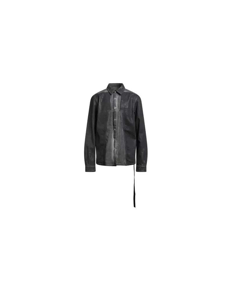 DRKSHDW by Rick Owens TOPS - Jeanshemdenauf YOOX.COM Braungrau