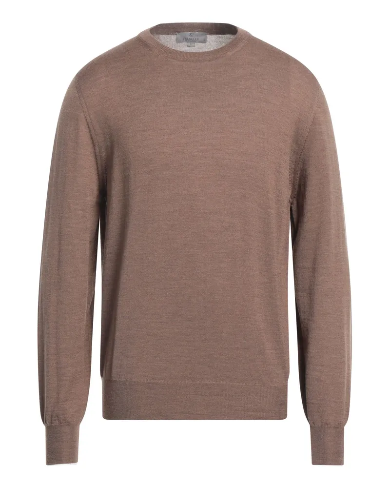 Canali Pullover Khaki