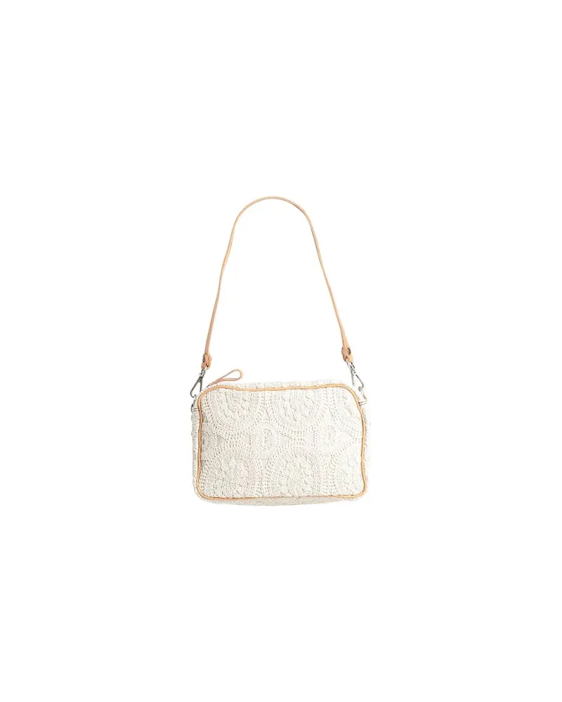 Campomaggi TASCHEN - Schultertaschenauf YOOX.COM Cremeweiß