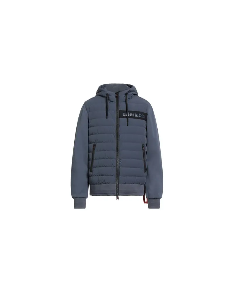 AFTER/LABEL JACKEN & MÄNTEL - Pufferjacken & Daunenjackenauf YOOX.COM Taubenblau
