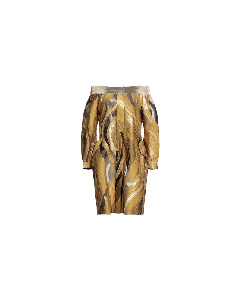 Alberta Ferretti KLEIDER - Mini-Kleiderauf YOOX.COM Senf