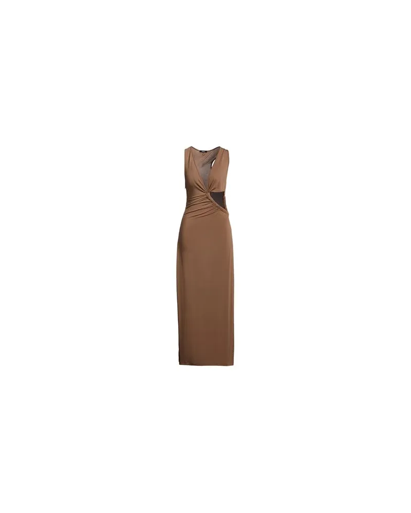 RELISH KLEIDER - Maxi-Kleiderauf YOOX.COM Braun