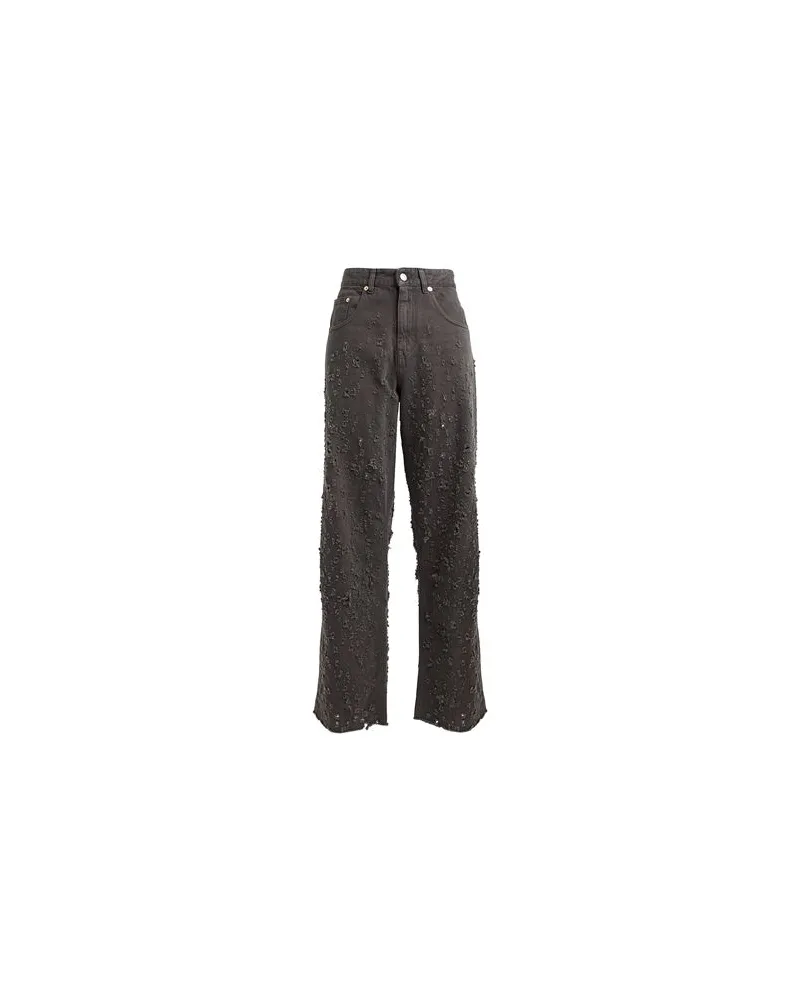 Maison Margiela HOSEN & RÖCKE - Jeanshosenauf YOOX.COM Schwarz