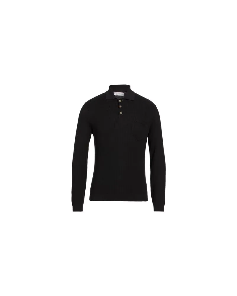 Brunello Cucinelli STRICKWAREN - Pulloverauf YOOX.COM Schwarz