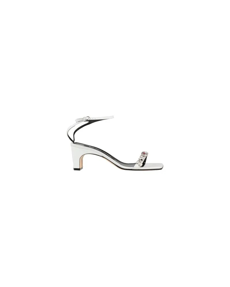 Sergio Rossi SCHUHE - Sandalenauf YOOX.COM Weiß