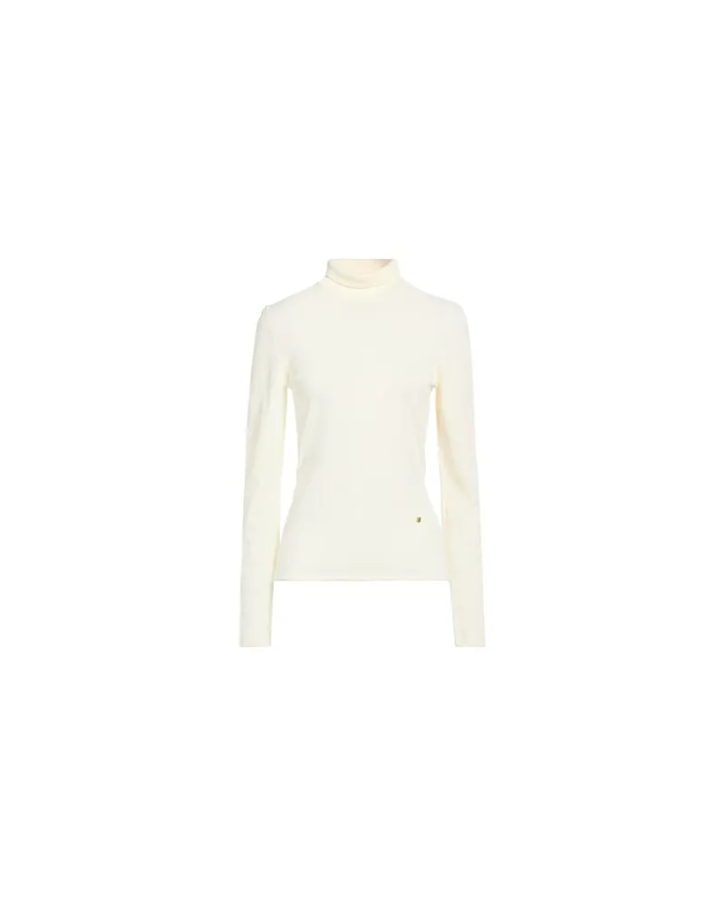 Moschino STRICKWAREN - Rollkragenpulloverauf YOOX.COM Elfenbein