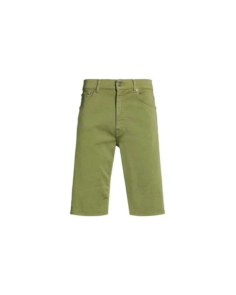 Dondup HOSEN & RÖCKE - Jeansshortsauf YOOX.COM Militärgrün
