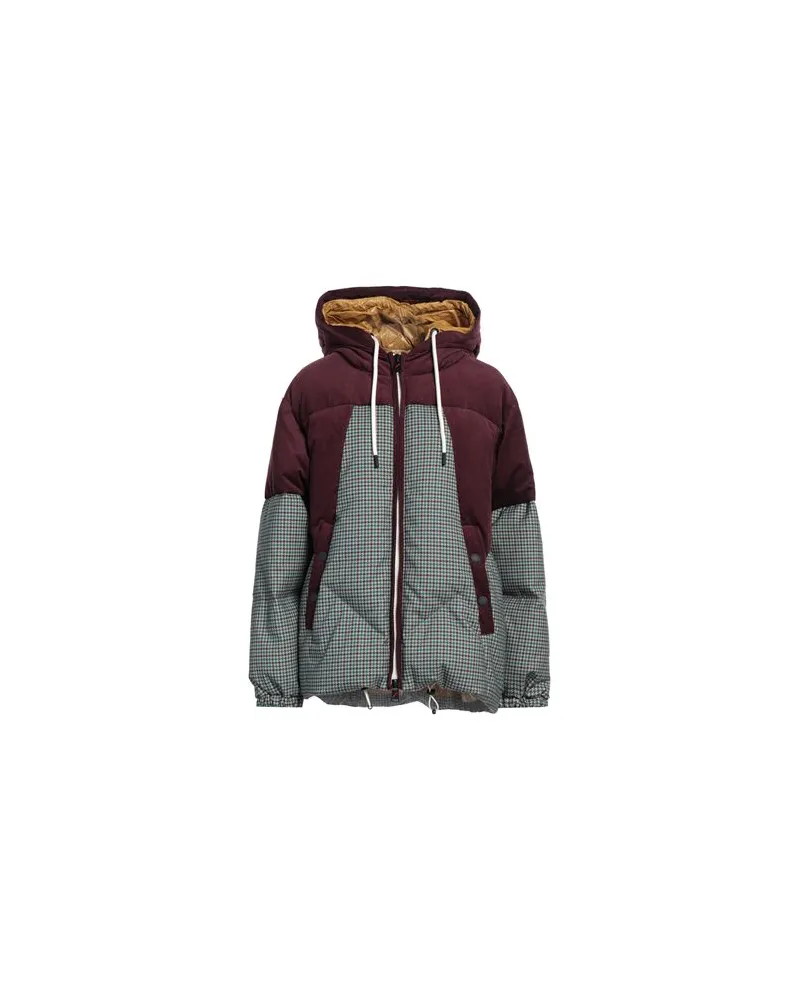 AFTER/LABEL JACKEN & MÄNTEL - Pufferjacken & Daunenjackenauf YOOX.COM Bordeaux