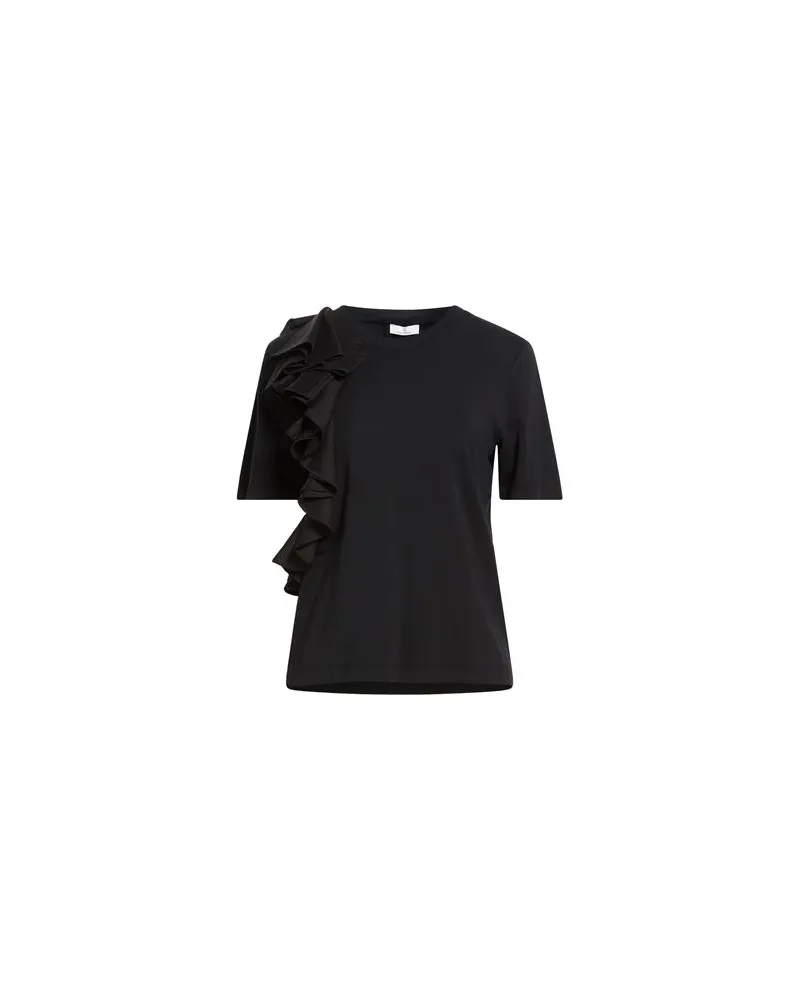 Fracomina TOPS - T-shirtsauf YOOX.COM Schwarz