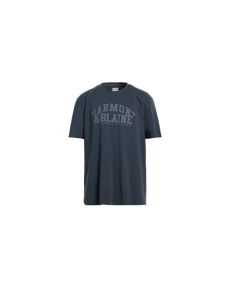 Harmont & Blaine X ANDREA POMPILIO - TOPS - T-shirtsauf YOOX.COM Nachtblau