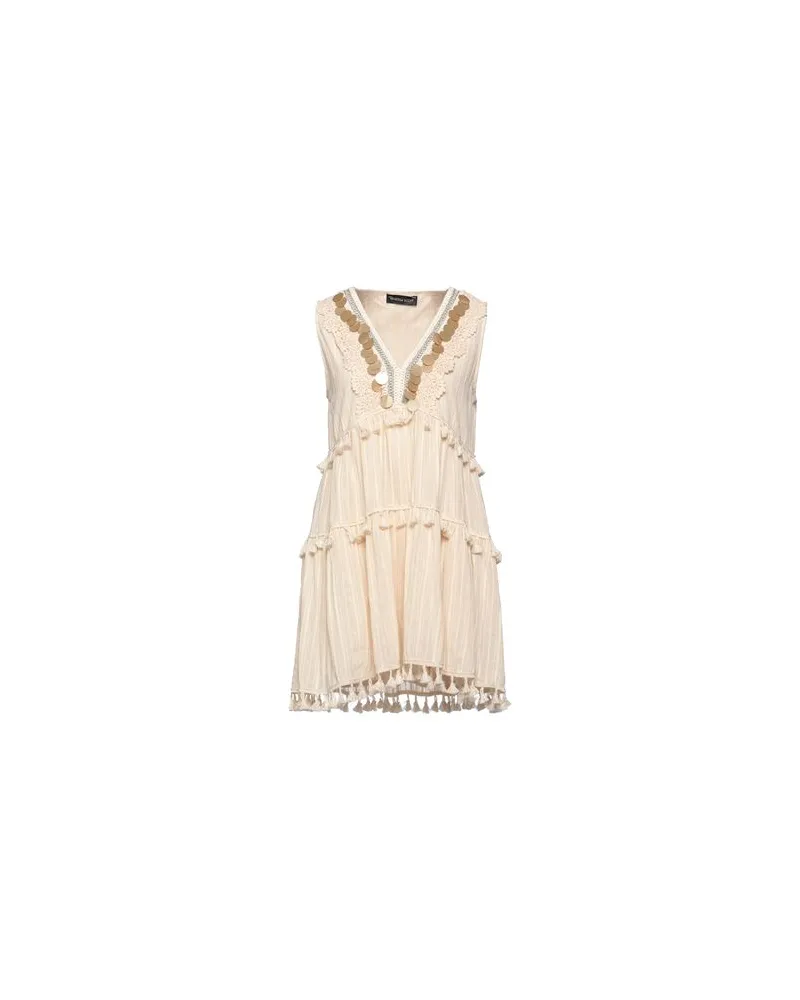 Vanessa Scott KLEIDER - Mini-Kleiderauf YOOX.COM Beige