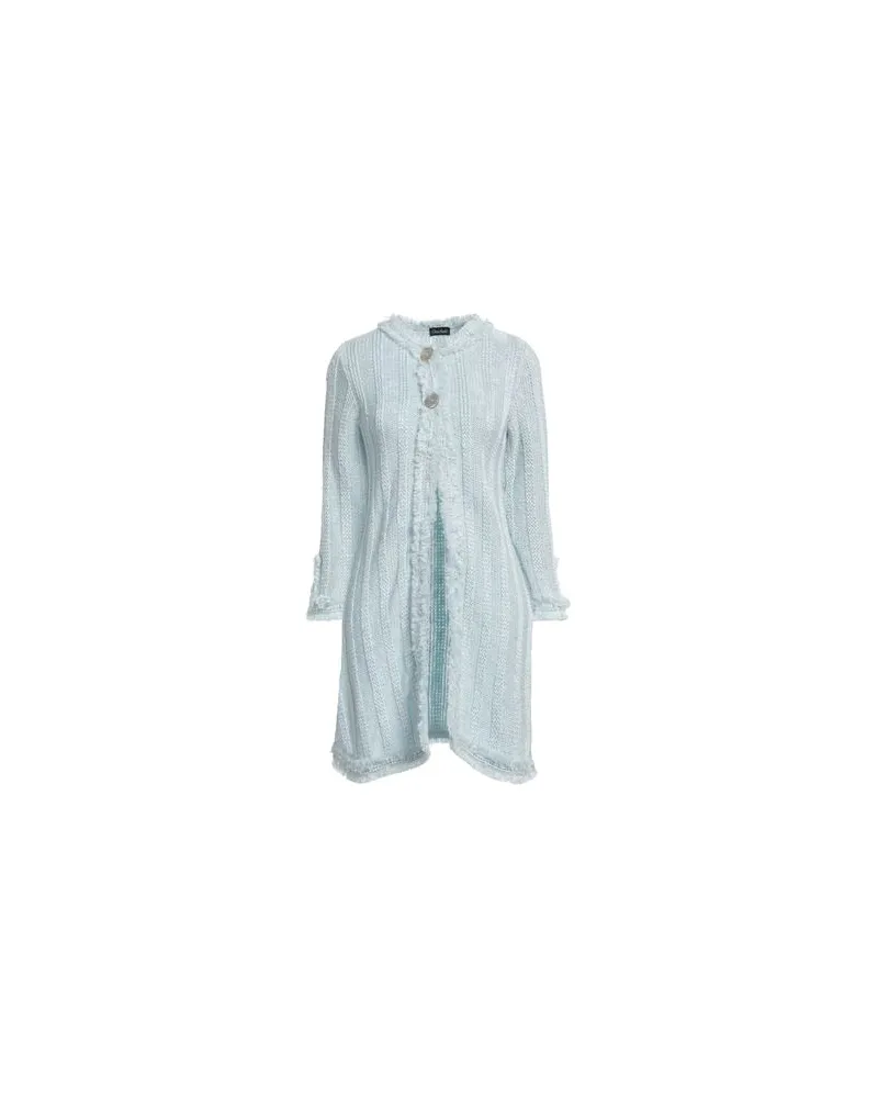 Charlott STRICKWAREN - Strickjackenauf YOOX.COM Himmelblau