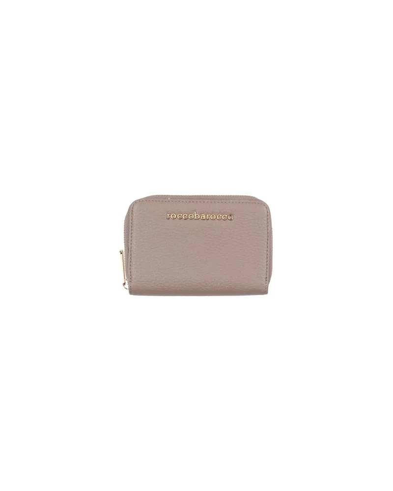 Rocco Barocco Kleinlederwaren - Brieftaschenauf YOOX.COM Maulwurfsgrau