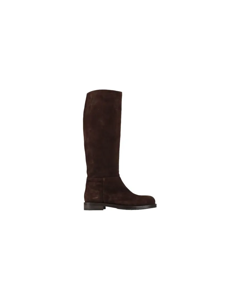 BY A. SCHUHE - Stiefelauf YOOX.COM Dunkelbraun