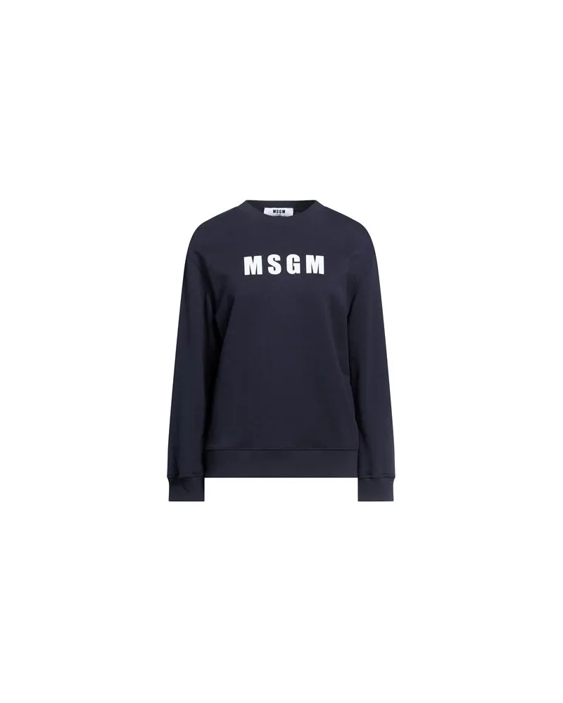 MSGM TOPS - Sweatshirtsauf YOOX.COM Nachtblau