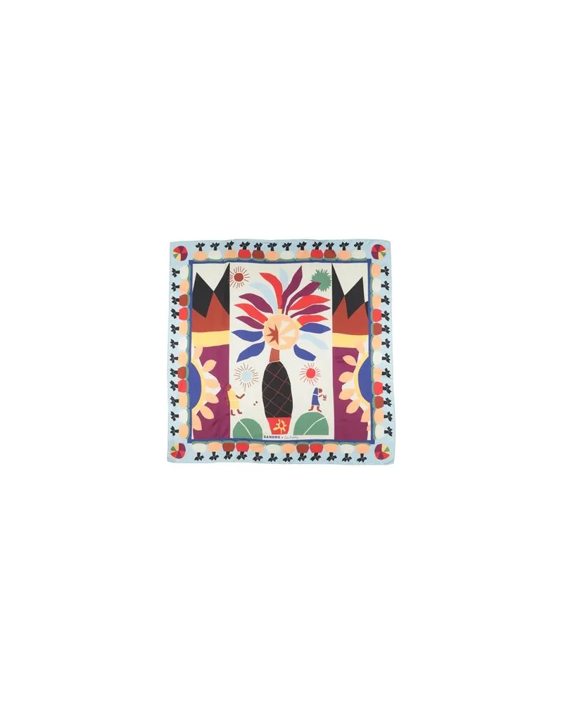 Sandro X LOUIS BARTHÉLEMY - ACCESSOIRES - Schalsauf YOOX.COM Elfenbein