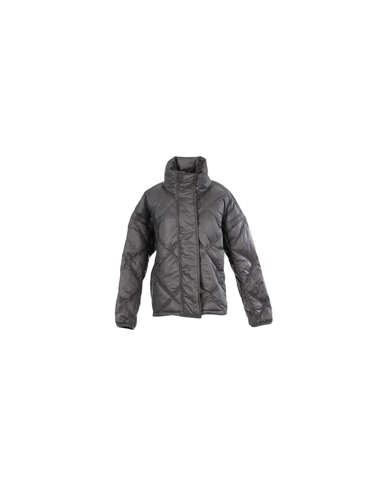 adidas SHORT PUFFER   - JACKEN & MÄNTEL - Pufferjacken & Daunenjackenauf YOOX.COM Grau