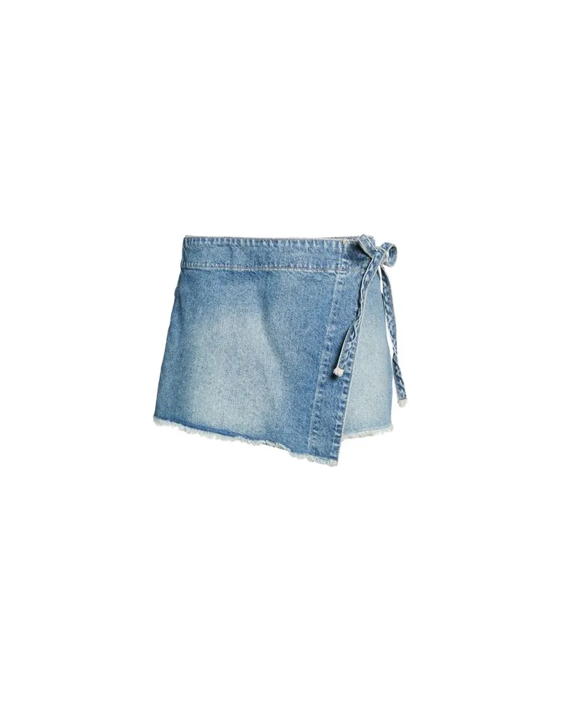 Free People WE THE FREE - HOSEN & RÖCKE - Jeansshortsauf YOOX.COM Blau
