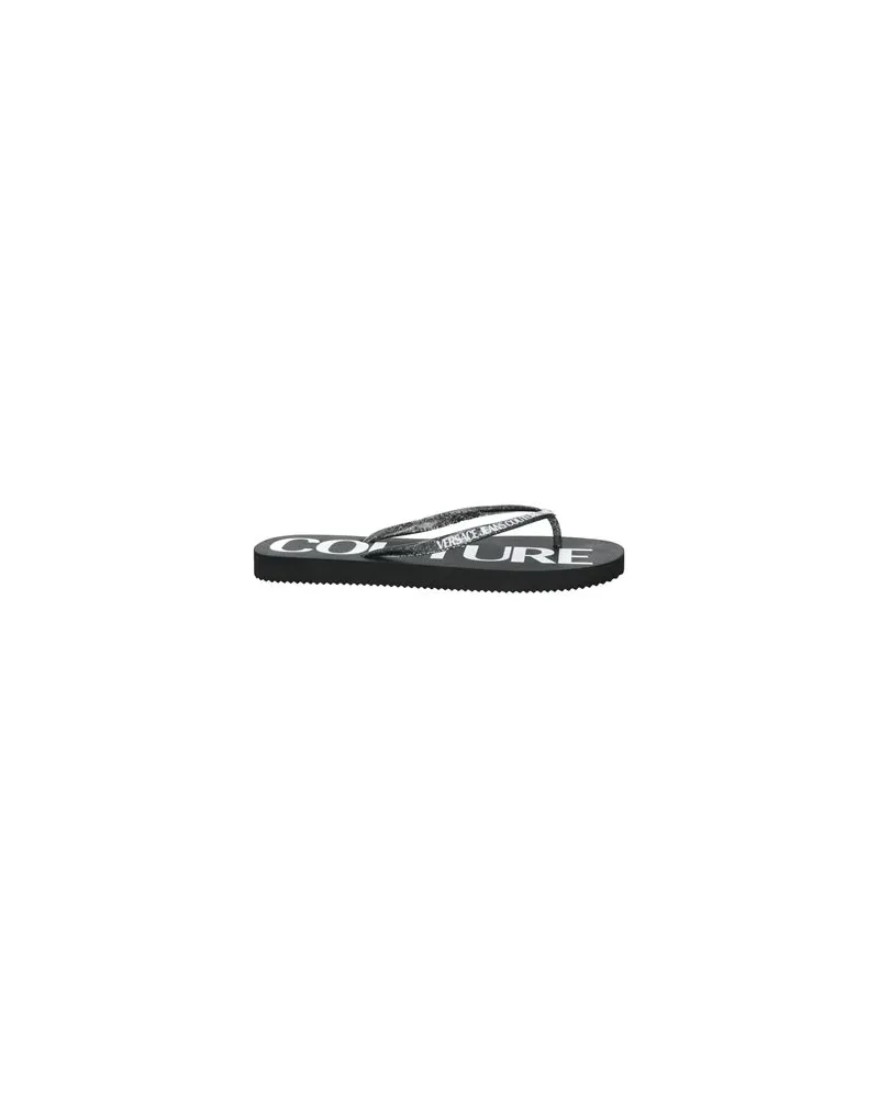 Versace Jeans SCHUHE - Zehentrennerauf YOOX.COM Schwarz