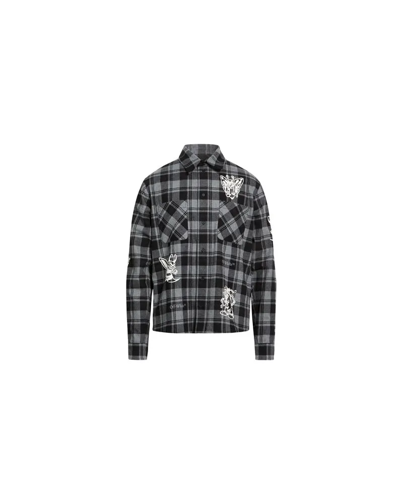 OFF-WHITE TOPS - Hemdenauf YOOX.COM Grau