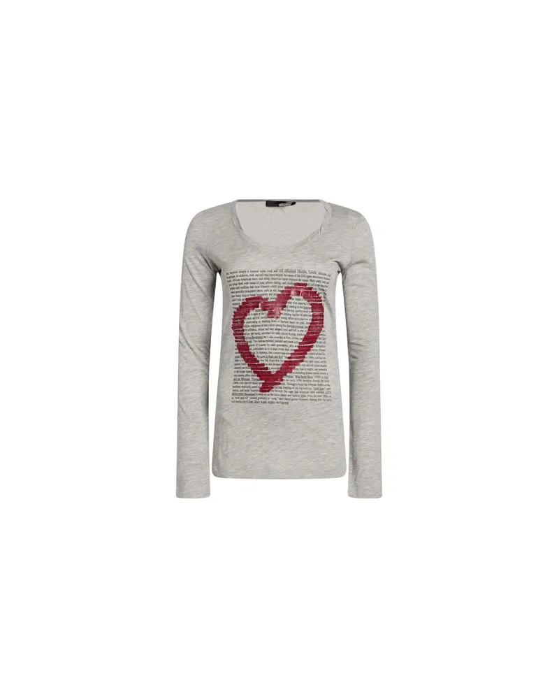 Moschino TOPS - T-shirtsauf YOOX.COM Hellgrau