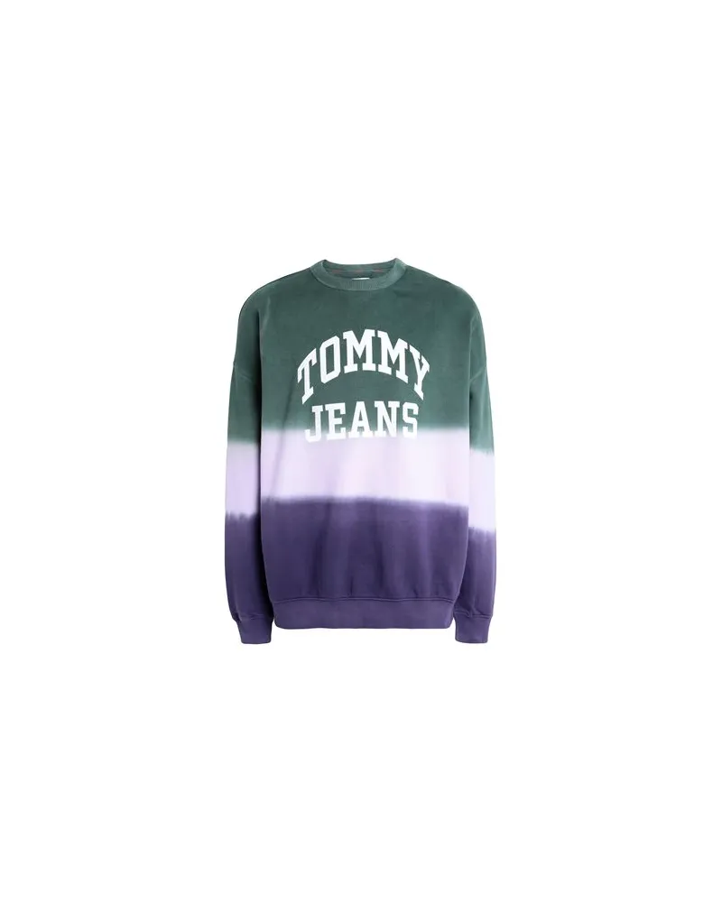 Tommy Hilfiger TJM COLORBLOCK TIE-DYE KNIT  - TOPS - Sweatshirtsauf YOOX.COM Violett
