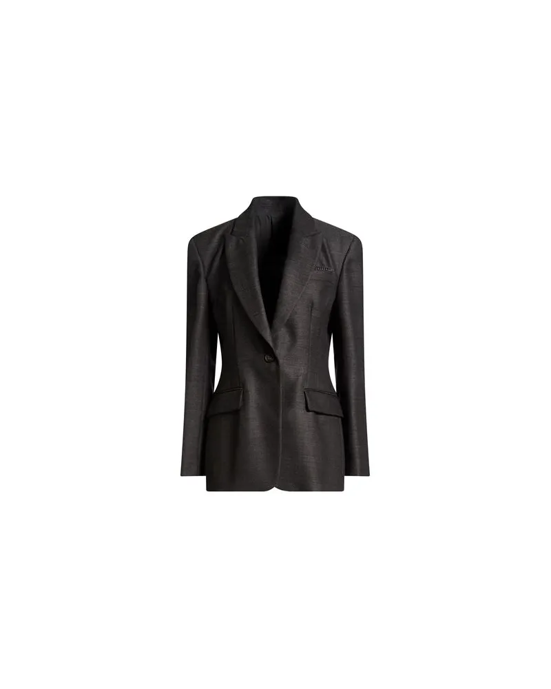 Brunello Cucinelli ANZÜGE und CO-ORDS - Blazersauf YOOX.COM Braungrau