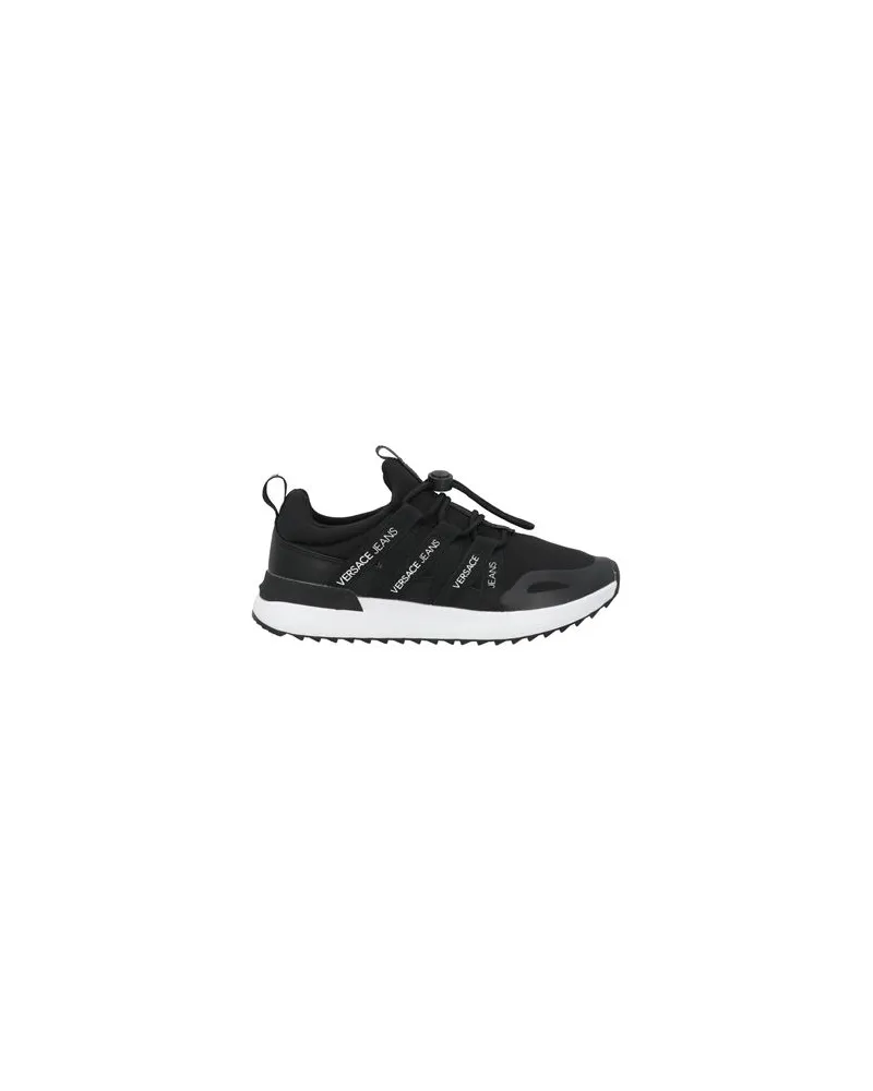 Versace Jeans SCHUHE - Sneakersauf YOOX.COM Schwarz