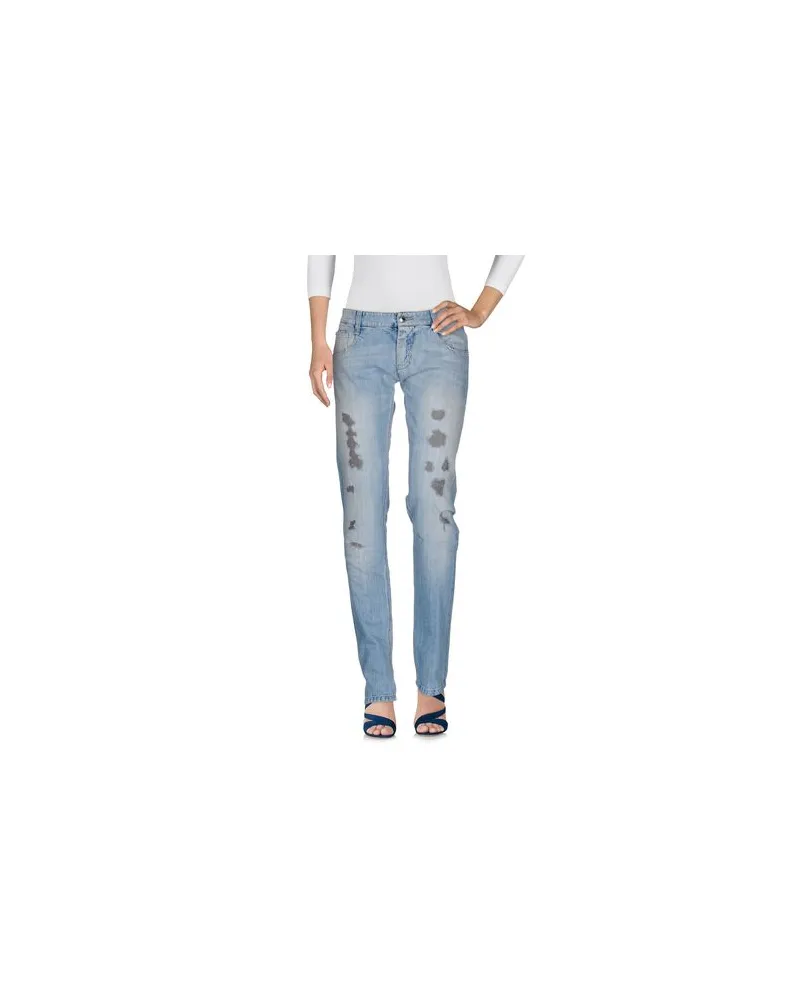 Ermanno Scervino HOSEN & RÖCKE - Jeanshosenauf YOOX.COM Blau
