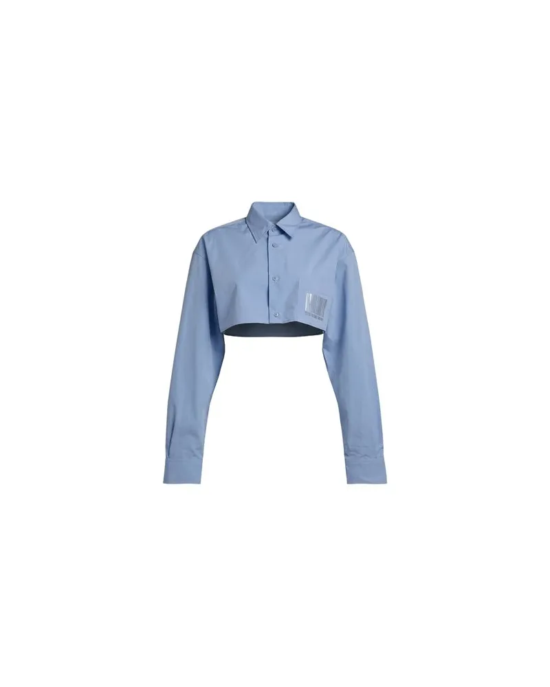 VTMNTS TOPS - Hemdenauf YOOX.COM Himmelblau