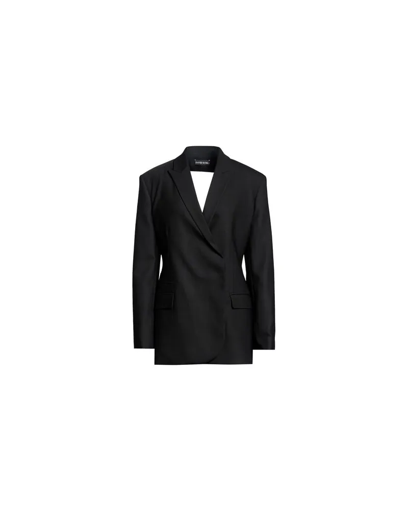 David Koma ANZÜGE und CO-ORDS - Blazersauf YOOX.COM Schwarz
