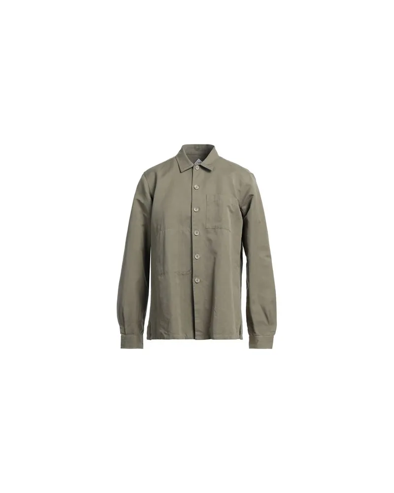 XACUS TOPS - Hemdenauf YOOX.COM Militärgrün