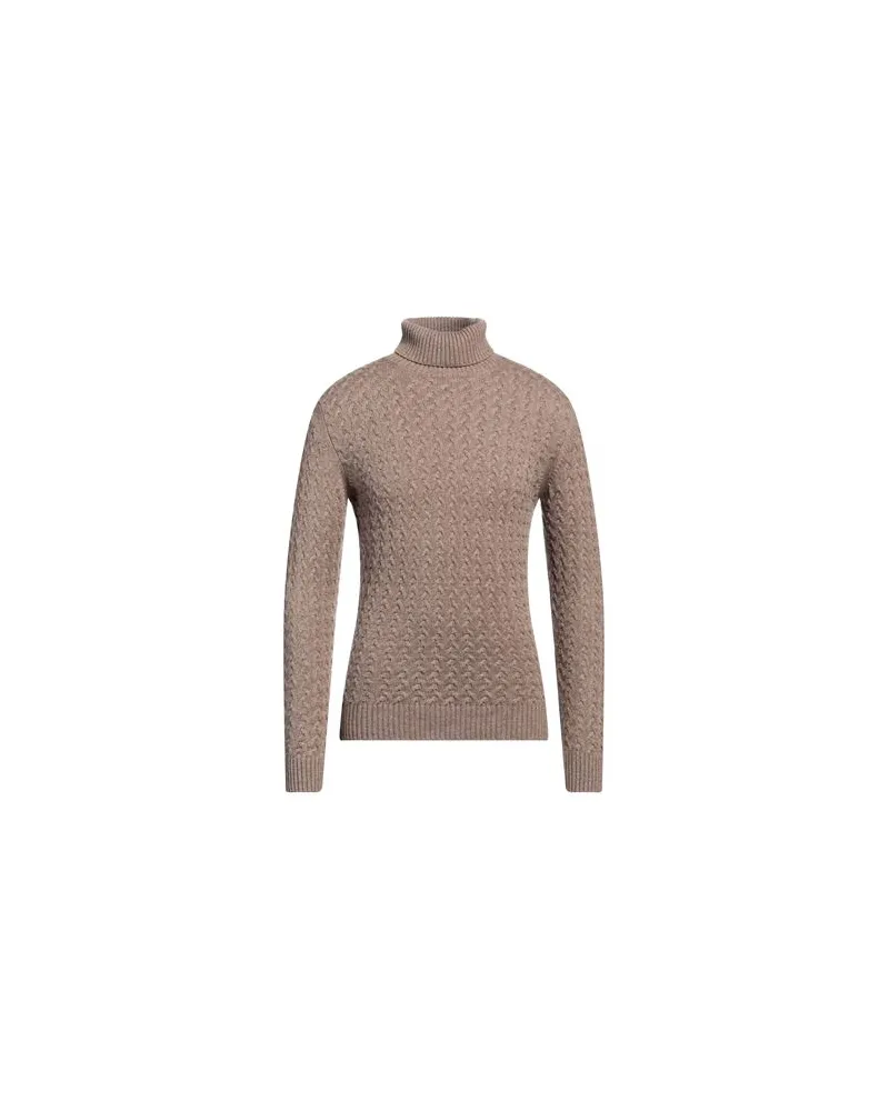 Luigi Borrelli STRICKWAREN - Rollkragenpulloverauf YOOX.COM Khaki