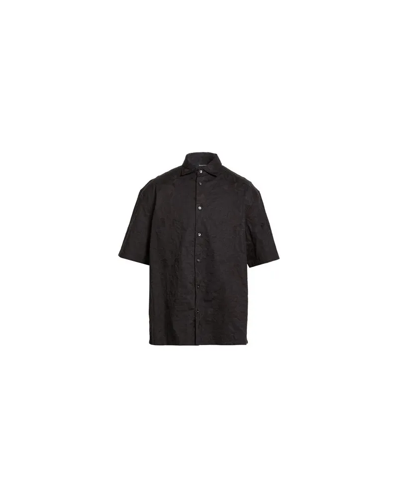 Emporio Armani TOPS - Hemdenauf YOOX.COM Schwarz