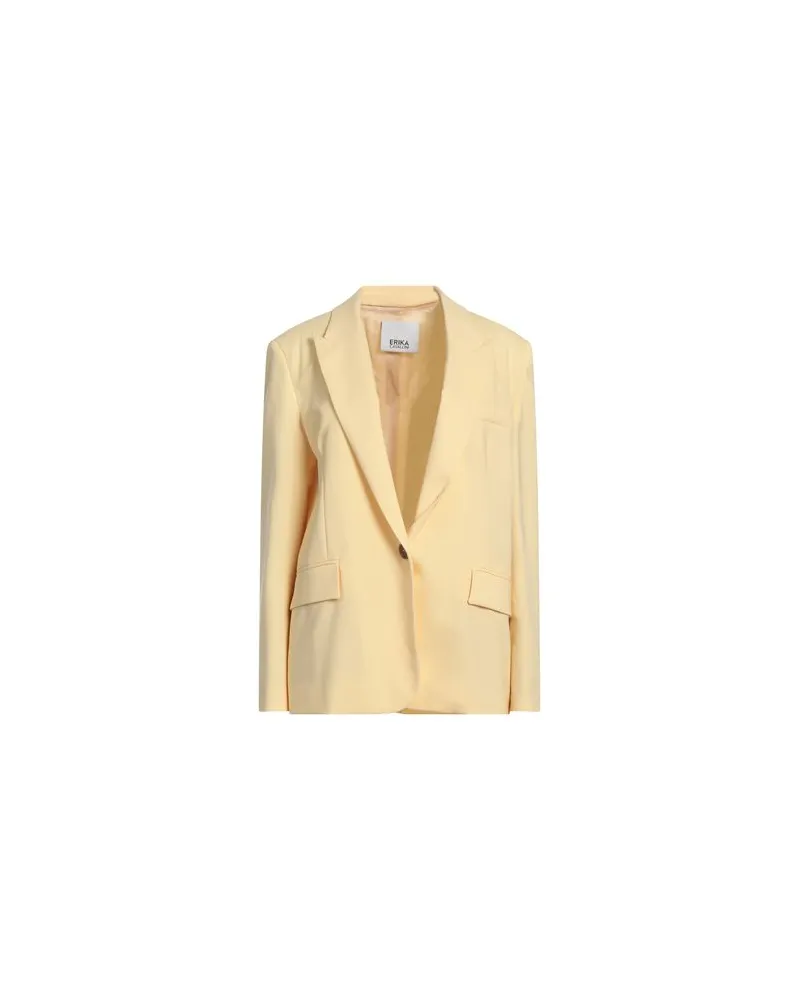 Erika Cavallini ANZÜGE und CO-ORDS - Blazersauf YOOX.COM Pastellgelb
