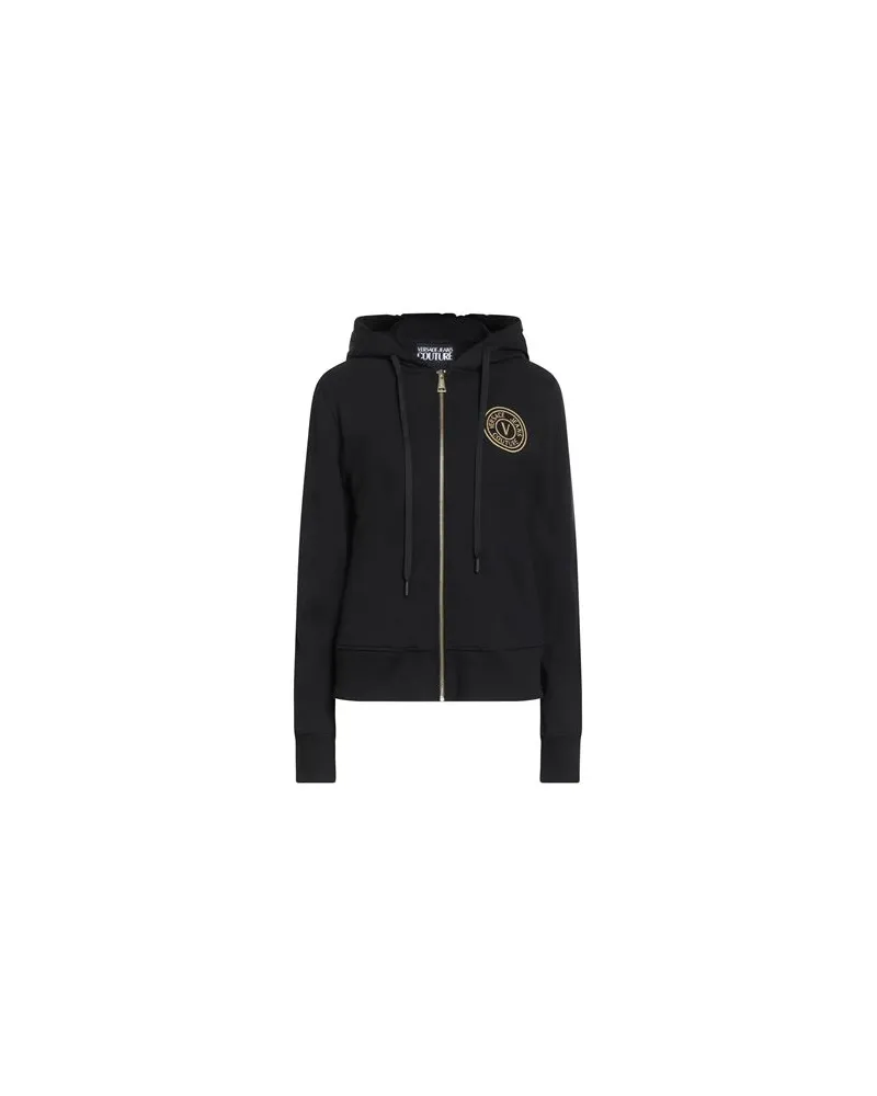 Versace Jeans TOPS - Sweatshirtsauf YOOX.COM Schwarz