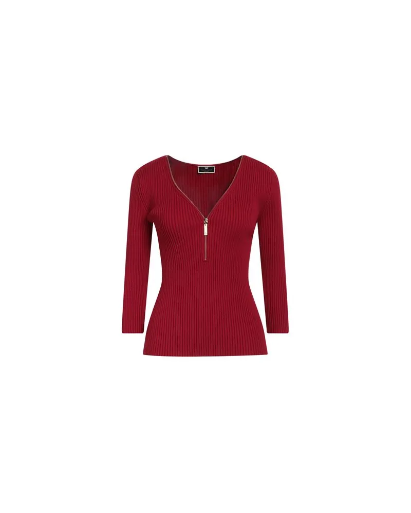 Elisabetta Franchi STRICKWAREN - Pulloverauf YOOX.COM Rot